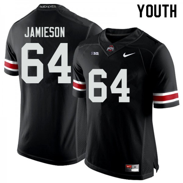 Ohio State Buckeyes #64 Jack Jamieson Youth University Jersey Black